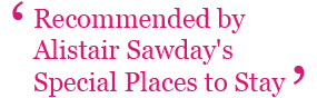 Recommended by Alistair Sawday's Special Places to Stay